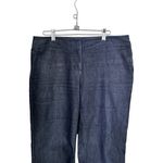 Kenneth Cole Reaction Women’s Size 10 Wide Leg Trouser Dress Pants Dark Blue Photo 1