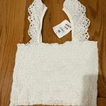 Altar'd State  White Crop Top lace  Photo 1