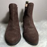 Anthropologie  Metallic Chelsea Boots Size 6M Photo 5