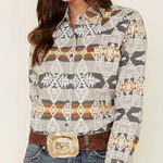 Ariat  X Pendleton Women’s Billie Button Up Shirt Longsleeve Cowgirl Western L Photo 0