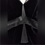 ZARA NWT LONG LACE VELVET DRESS SIZE S Photo 7