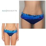 Bleu Rod Beattie New.  tropical fern sarong bikini bottoms. Size 4 Photo 1