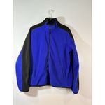 Ralph Lauren VTG Polo Sport Womens XL Fleece Jacket Full Zip Blue/Black Casual Photo 1