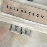 Elle sasson asymmetrical pleated Macaw parrot birds skirt Size 6 Photo 4