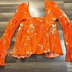 Urban Outfitters  UO Allie Tie-Sleeve Blouse -size SP Photo 0