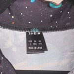 SheIn LUNE Planet Print Button Front Shirt Size Large Photo 7