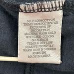 Johnny Was JWLA Black Dress Off Shoulder Long Sleeve Floral Embroidered Size S Photo 8