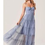ASTR the Label - Mireya Dress in Dusty Blue Photo 1