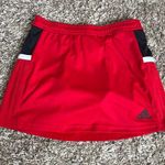 Adidas  Red Athletic Skirt Photo 0