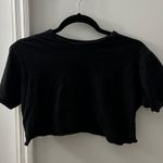 Hollister Black Classic T-Shirt Cropped Photo 1