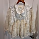 Anthropologie Anthropology | Hei Hei Swing Eyelet Windbreaker size M Photo 2