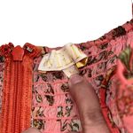 byTimo Orange Bright Field Chiffon Sleeveless Maxi Dress Womens L Size L Photo 4