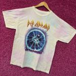 Def Leppard adrenalize tie dye tshirt size large  Photo 2