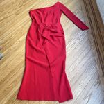 Chiara Boni LA PETITE ROBE Red One-Shoulder Dress size large Photo 1