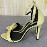 Schutz Yellow Cadey Lee Open Toe Heels Size 38 Photo 2