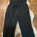Petal and Pup  Jumpsuit Black Size Large Sleeveless Gather Waist‎ & Hem Flowy Photo 2