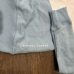 Criminal Damage London Colorblock Crewneck Sweatshirt –XS Streetwear Urban Retro Photo 1