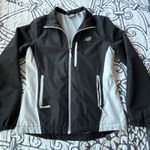 New Balance  Womens Ladies Small Mesh Lined Windbreaker‎ Black Gray Photo 1