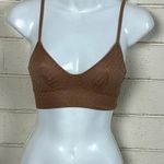 SKIMS  LOGO MESH TRIANGLE Bralette Nude size XS Photo 6