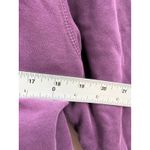 LLBean Womens Purple Fleece Lined Zip Up Hoodie Sweatshirt Size L Size L Photo 6