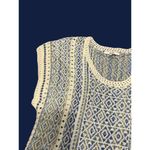 Miss Me  Sleeveless Sweater Fringe Boho Hippie Size Large NWOT Photo 2