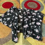 Garage Bohemian Style Sheer Floral Print Black Open Kimono Shawl Size XS / Small Photo 0
