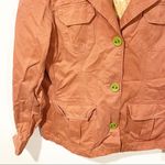 Old Navy Plus Size XXL Rust Button Front Denim Jean Jacket Photo 1