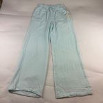 Ocean Drive  Ice Blue Cotton Gauze Wide Leg Lounge Pant M New Photo 0