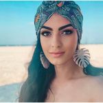 Amrita Singh  Palm White Marbleized Leaf Large Statement Earring Photo 1