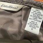 Eddie Bauer Wool Silk blend Tweed brown skirt size 6P Photo 1