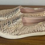 Kate Spade  x Keds new york Women's Double Decker Quilted Loafers Champagne Sz 7 Photo 3