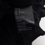 H&M Womens Top M Black Smocked Long Sleeve Off Shoulder Dark Romantic Whimsigoth Photo 6