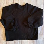 Nasty Gal Size 2 Blousey sweatshirt Top Black Excellent Condition Photo 9