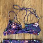 ANDIE Casablanca Bikini Set Plum Purple Floral size S NWOT Photo 3