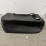 Michael Kors  Jet Set Tote Shoulder Bag Gray MK Monogram Black‎ Trim Logo New Photo 8