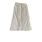 Vintage Opalaire Slip Skirt W/ Lace Hem & Middle Slit Medium Antron III Nylon M Photo 2