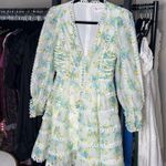 L'ATISTE L’Atiste Floral Corset Whimsical Tiered Mini Dress Pastel Romantic Garden Dainty Photo 4