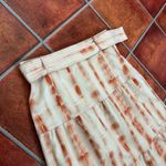 Marie Oliver Belted Tie-Dye Tiered Maxi Skirt Size 6 Photo 2