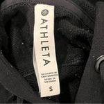 Athleta Black Cropped Recover Hoodie size Small Photo 7