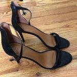 H by Halston Halston Alison Black Leather Heels Photo 0