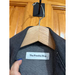 The Frankie Shop Dallas Oversized Denim Overshirt Dark Grey 100% Cotton XXXS/XSS Photo 1