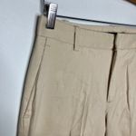 Zara basics cream tan slacks trousers women's size 6 neutral professional trendy Photo 1