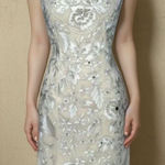 Sue Wong Nocturne Beaded Embroidered Cocktail Dress Sz. 4 Photo 0
