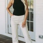 These Three Boutique Beige Leather Pants Photo 0