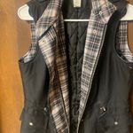 Tehama Womens Sleeveless Quilted Vest S Black with plaid accent Hikin… Photo 3