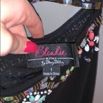 Two Piece Prom Dress Black Size 2 Photo 2