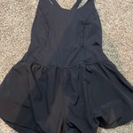 Athletic Romper Black Photo 1