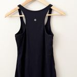Lululemon  ATHLETICA | Refresher Racer Dress Solid Black Bodycon Stretch Tank | 6 Photo 6