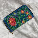 Embroidered Floral Wallet Photo 6