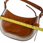 Fossil Like New  Leather Harwell Hobo Bag Saddle Brown Retail $295.00 Photo 13